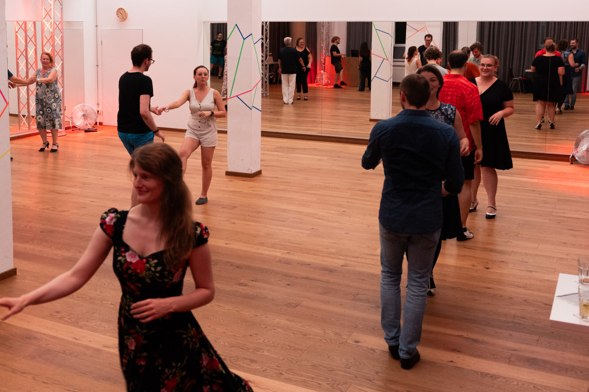 Tanzunterricht in der Tanzschule Krebs