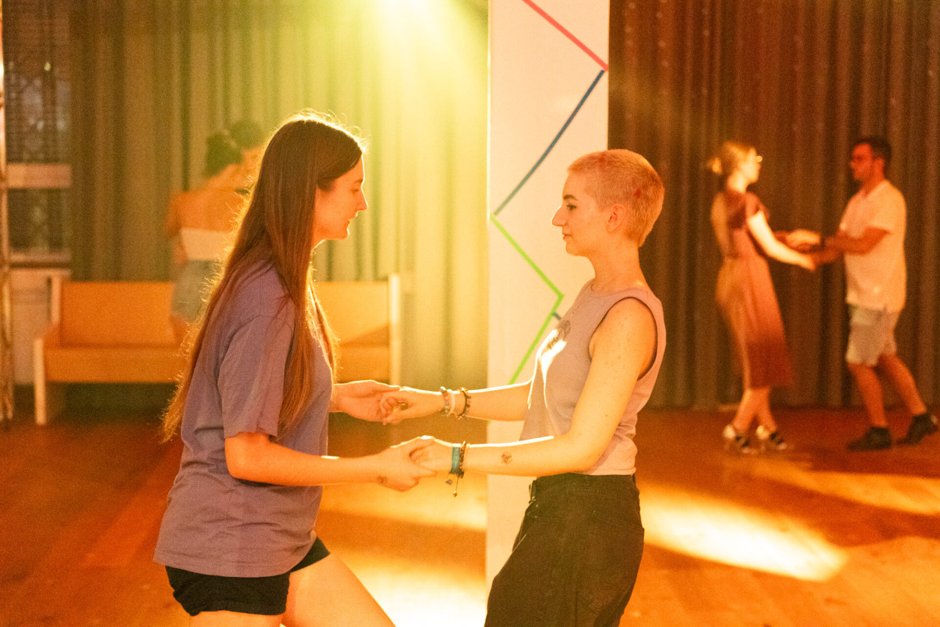 Schülertanzparty in der Tanzschule Krebs