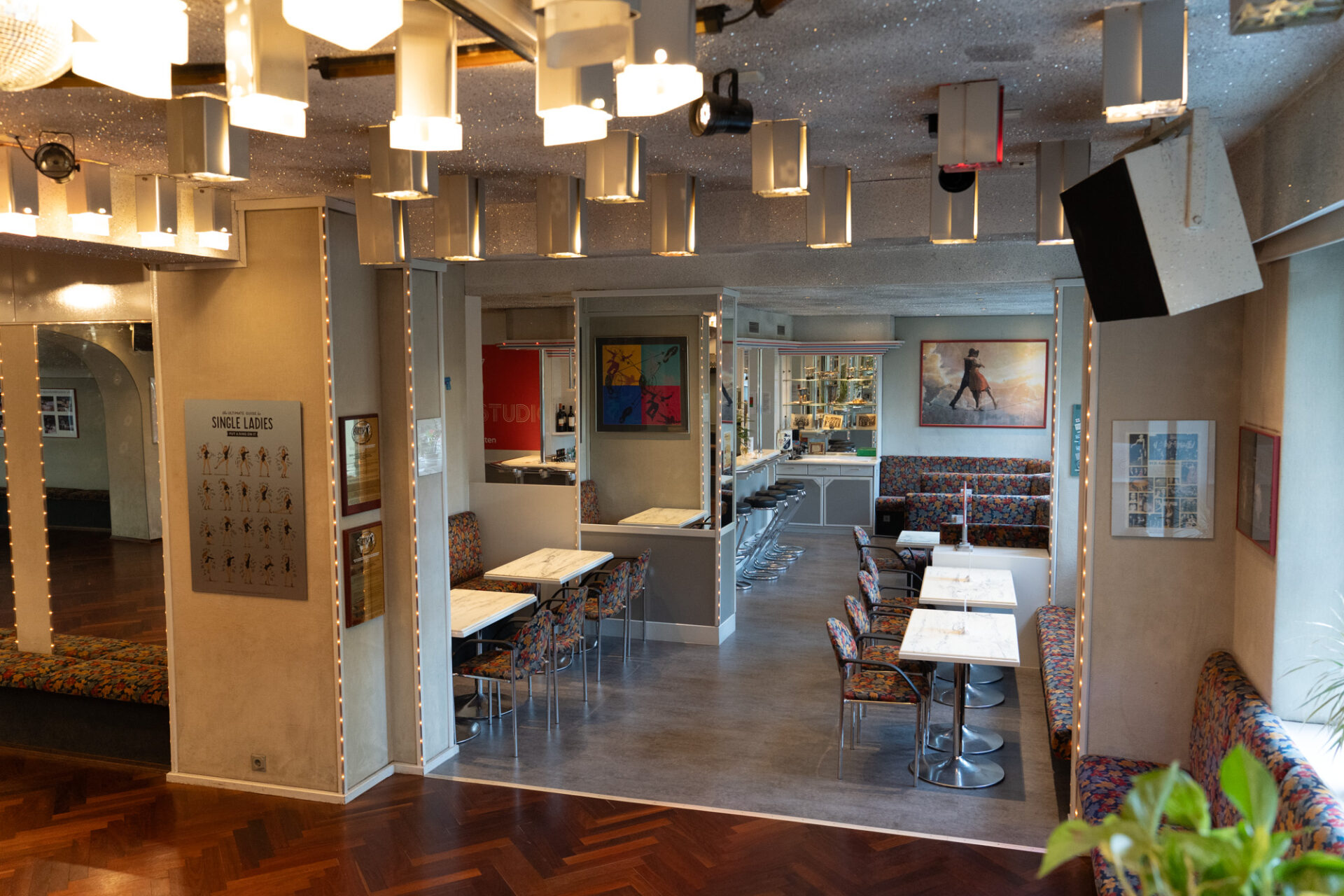 Sitzbereich im Studio83